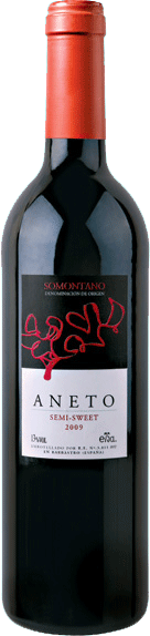 Вино Bodega Pirineos, Aneto Semi-sweet Somontano DO 0.75 л
