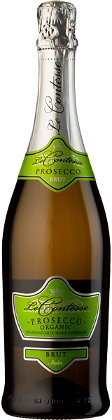 Игристое вино Le Contesse Prosecco Brut BIO Treviso, White 0.75 л