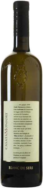 Вино Casata Monfort Blanc de Sers White Dry 0.75 л