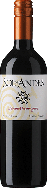 Вино Sol de Andes, Cabernet Sauvignon 0.75 л