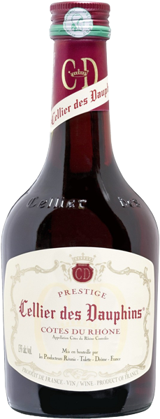 Вино Cotes du Rhone Cellier des Dauphins Prestige Red Dry 0.25 л