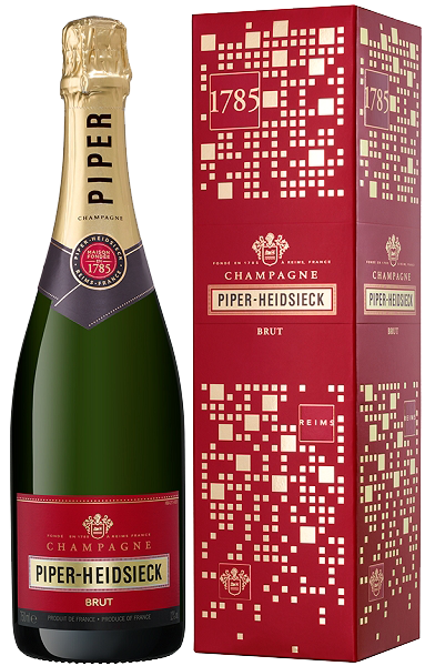 Шампанское Piper-Heidsieck, Brut, Off-Trade в подарочной упаковке 0.75 л