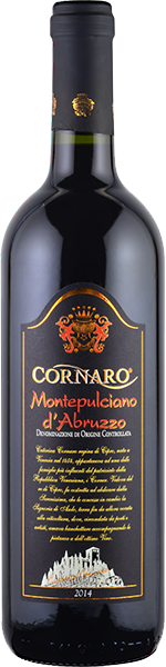 Вино Cornaro, Montepulciano d'Abruzzo Rosso 0.75 л