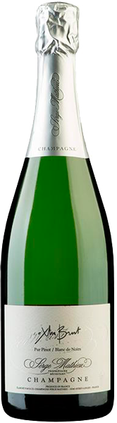 Шампанское Serge Mathieu Brut Tradicion Blanc de Noirs White 0.375 л