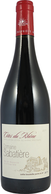 Вино Domaine la Sabatiere, Cotes du Rhone AOP 0.75 л