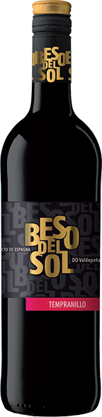 Вино Beso del Sol, Valdepenas Tempranillo 0.75 л
