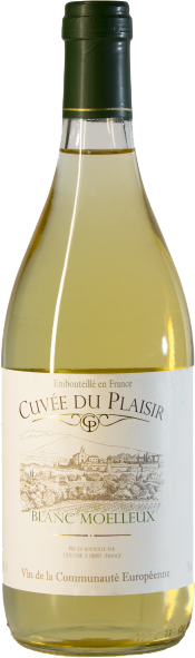 Вино Cuvee Du Plaisir Blanc Moelleux 0.75 л