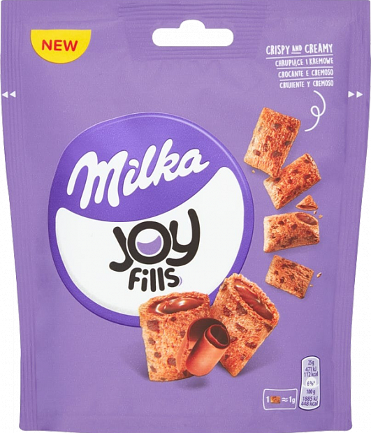 Milka "Joy Fills"  Crispy and Creamy