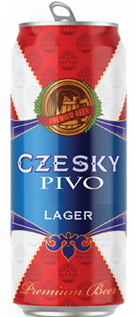 Светлое пиво Czesky Pivo 0.5 л