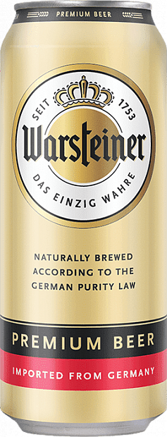 Светлое пиво Warsteiner Premium Beer 0.5 л
