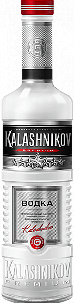 Водка Kalashnikov Premium new 0.5 л