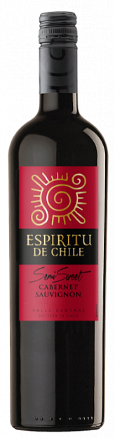 Espiritu de Chile Cabernet Sauvignon semi-sweet