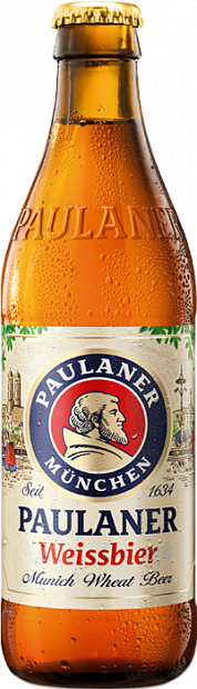 Светлое пиво Paulaner Hefe-Weisbier 0.5 л