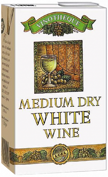Вино Medium Dry White Wine 1 л