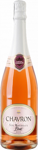 Игристое вино Chavron розовое брют 0.75 л