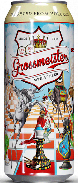 Светлое пиво Grossmeister Wheat 0.5 л