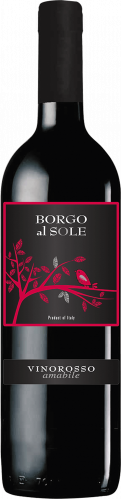 Вино Borgo Al Sole 0.75 л полусладкое красное