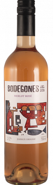 Вино Bodegones del Sur Merlot Rose 0.75 л