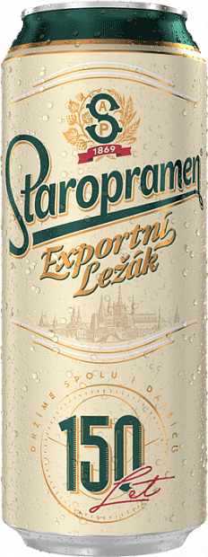 Светлое пиво Staropramen Exportni Lezak 0.5 л