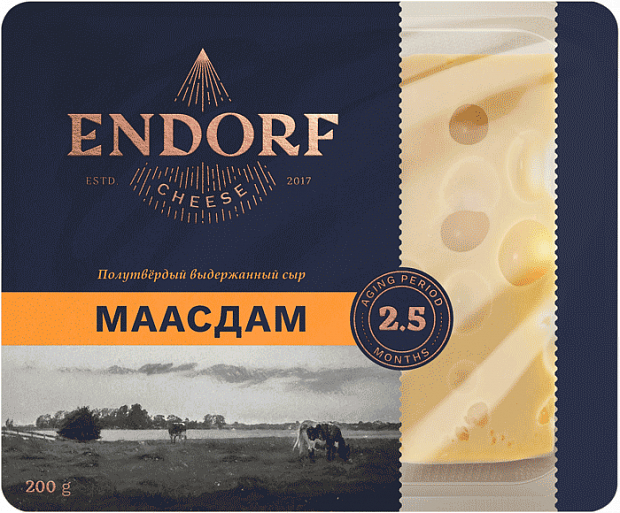 Сыр Маасдам Endorf 45%