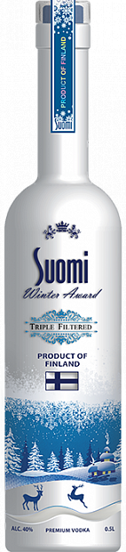 Водка Suomi Winter Award 0.5 л