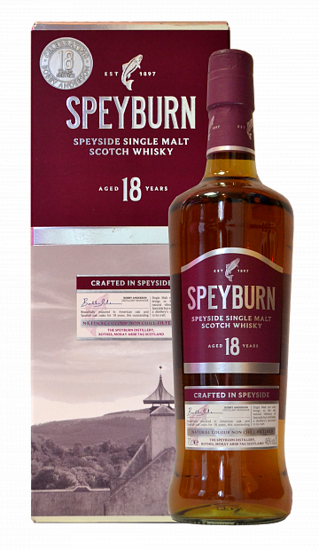 Виски Speyburn, 18 летней выдержки 0.7 л