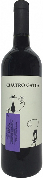 Вино Cuatro Gatos Garnacha 0.75 л