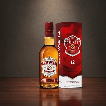 Купить виски Chivas Regal, 12 летней выдержки в п/у 1 л с хорошими