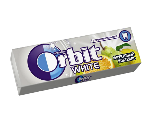 Жевательная резинка Orbit белоснежный фруктовый