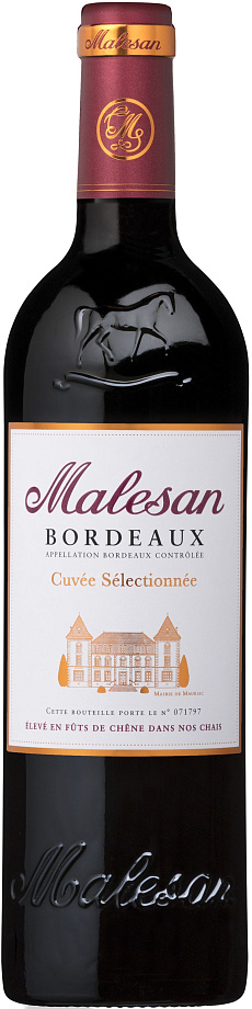 Malesan Bordeaux Cuvee Selectionnee red