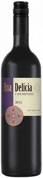 Вино Una Delicia Carmenere  0.75 л