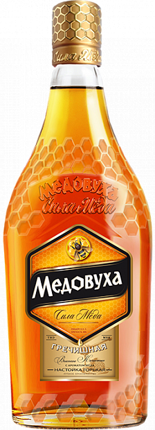 Настойка горькая Медовуха Гречишная с ароматом меда 0.5 л