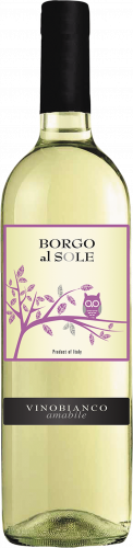Вино Borgo Al Sole 0.75 л полусладкое белое