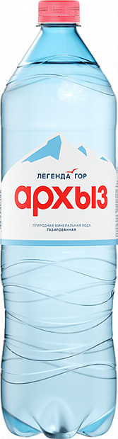 Вода Архыз 1.5 л газированная 1.5 л