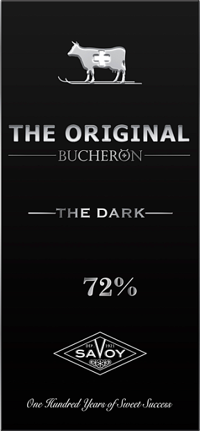 BUCHERON THE ORIGINAL горький шоколад 90г/60шт