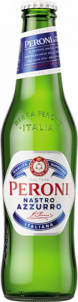 Светлое пиво Peroni Nastro Azzurro 0.33 л