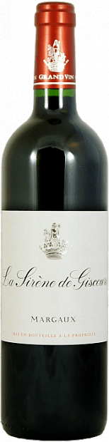 Вино Margaux AOC. La Sirene de Giscours 2013 0.75 л