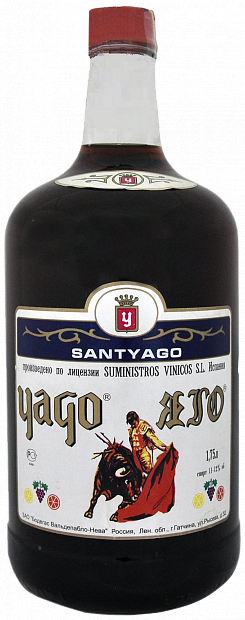 Винный напиток Sangria Yago Valdepablo 1.75 л