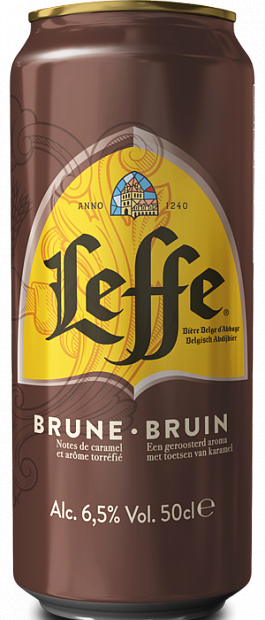 Тёмное пиво Leffe Brune 0.5 л