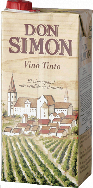 Вино Don Simon красное сухое 1 л