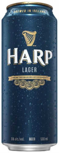 Светлое пиво Harp Lager