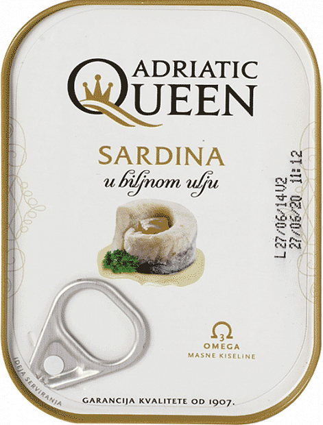 Мясо Сардины в растительном масле Adriatic Queen