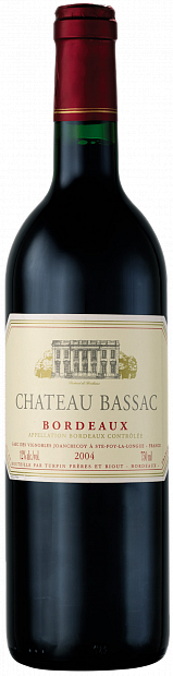 Вино Chateau Bassac Bordeaux OAC 0.75 л