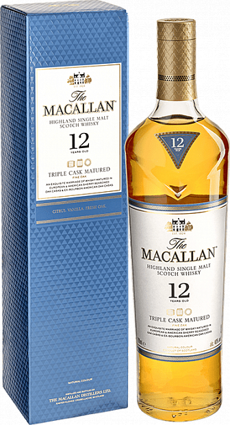 Виски The Macallan Triple Cask Matured 12 Years Old 0.7 л