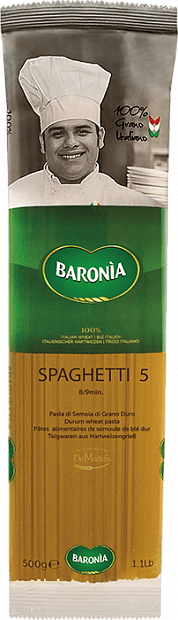 Макароны Спагетти BARONIA