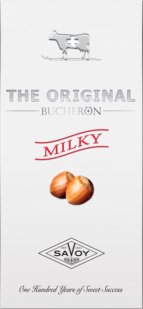BUCHERON THE ORIGINAL молочный шоколад с фундуком 90г/60шт