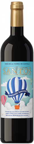 Вино Los Santos Tempranillo красное полусладкое