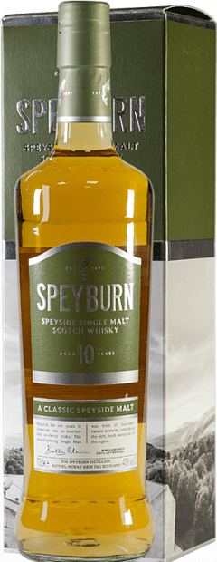 Виски Speyburn, 10 летней выдержки 0.7 л