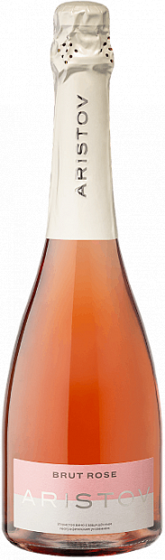 Игристое вино "Aristov" Rose Brut 0.75 л