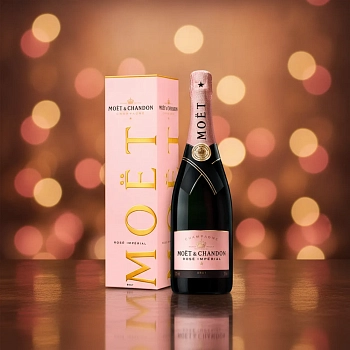 Купить шампанское Moët & Chandon Rose Imperial в п/у брют 0.75 л с